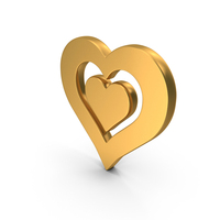 Heart In Heart Design PNG & PSD Images