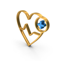 Heart Plus Medical Health PNG & PSD Images