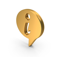 Information I Pin Chat Bubble PNG & PSD Images