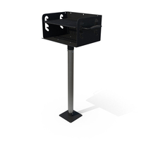 Steel Charcoal Park Grill PNG & PSD Images