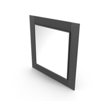 Black Square Mirror PNG & PSD Images