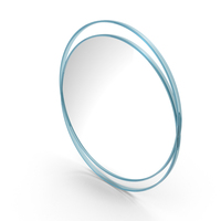 Blue Modern Mirror PNG & PSD Images