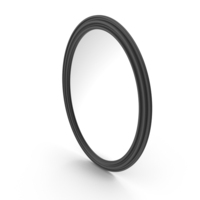 Black Oval Mirror PNG & PSD Images