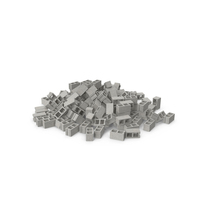 Pile Of Cinder Blocks PNG & PSD Images
