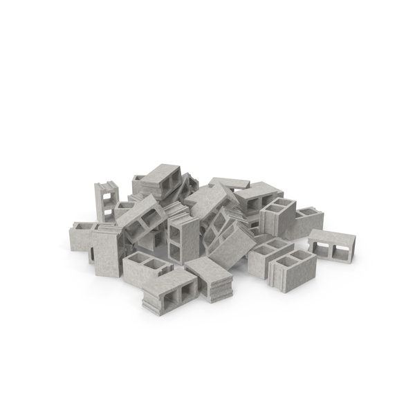 Pile Of Concrete Blocks PNG & PSD Images