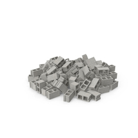 Pile Of Cinder Blocks PNG & PSD Images
