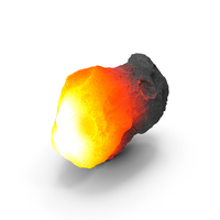 Asteroid Entering Atmosphere PNG & PSD Images