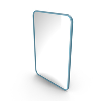 Blue Vertical Mirror PNG & PSD Images