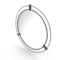 Black Round Mirror PNG & PSD Images