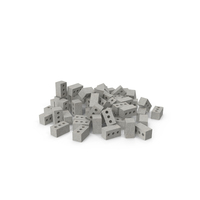 Pile Of Concrete Bricks PNG & PSD Images