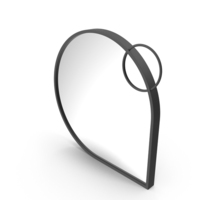Black Modern Mirror PNG & PSD Images