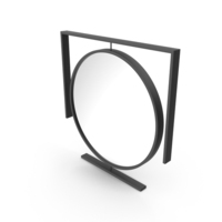 Black Designer Mirror PNG & PSD Images