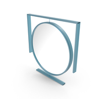 Blue Modern Mirror PNG & PSD Images