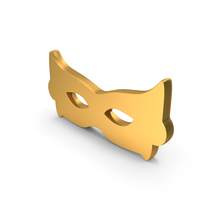 Gold Eye Mask Icon PNG & PSD Images