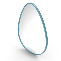 Blue Modern Mirror PNG & PSD Images
