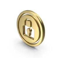 Padlock Smart Lock Circle Security Symbol PNG & PSD Images