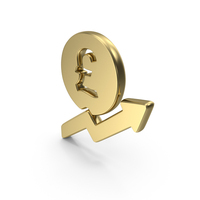Pound Financial Growth Symbol PNG & PSD Images