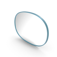 Blue Horizontal Mirror PNG & PSD Images