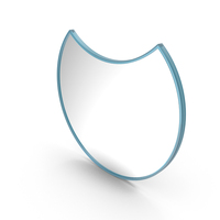Blue Modern Mirror PNG & PSD Images