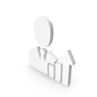 White Businessman Icon PNG & PSD Images