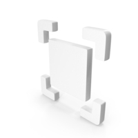 White Capture Icon PNG & PSD Images