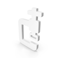 White Clamp Icon PNG & PSD Images