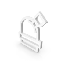 White Observatory Icon PNG & PSD Images