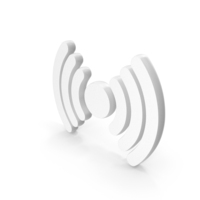 Signal Icon White PNG & PSD Images