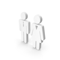 Toilet Symbol White PNG & PSD Images