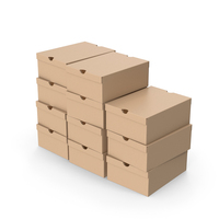 Shoe Boxes Stack PNG & PSD Images