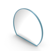 Blue Modern Mirror PNG & PSD Images