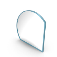 Blue Modern Mirror PNG & PSD Images