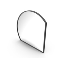Black Modern Mirror PNG & PSD Images