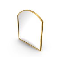 Gold Modern Mirror PNG & PSD Images