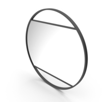 Black Round Mirror PNG & PSD Images