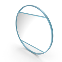 Blue Modern Mirror PNG & PSD Images