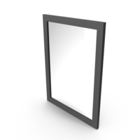 Black Vertical Mirror PNG & PSD Images