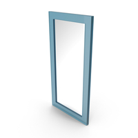Blue Vertical Mirror PNG & PSD Images