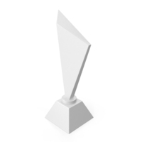 White Award Trophy PNG & PSD Images