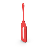 Red Kitchen Slotted Spatula PNG & PSD Images