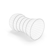 Water Glass Tipped Over Wireframe PNG & PSD Images