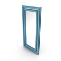 Blue Vertical Mirror PNG & PSD Images