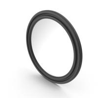 Black Round Mirror PNG & PSD Images
