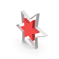 Shiny Red Star PNG & PSD Images