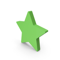 Green Star Icon PNG & PSD Images