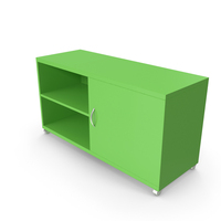 Green Large Cabinet PNG & PSD Images