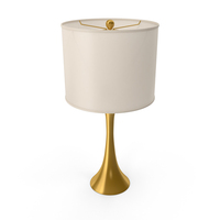 Gold Adonis Metal Lamp PNG & PSD Images