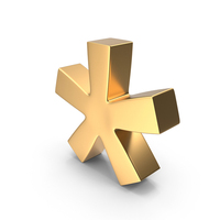 Golden Star Symbol PNG & PSD Images