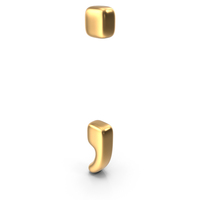 Shiny Semicolon Symbol PNG & PSD Images