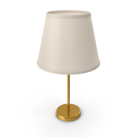 Gold Allory Metal Table Lamp PNG & PSD Images